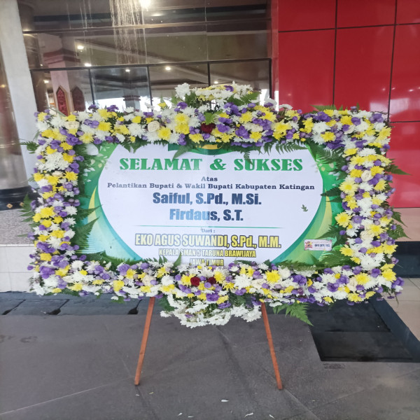 Karangan Bunga Ucapan Selamat sampit