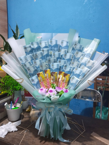 Buket Bunga Uang sampit